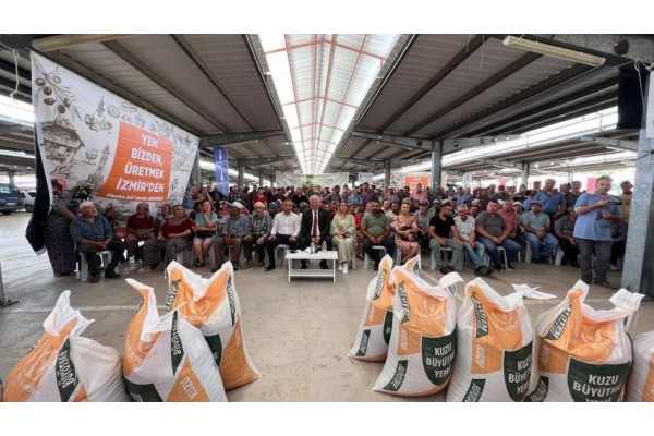 Küçük üreticiye yem desteği