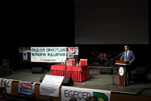 TÜRKİYE’DEKİ EKOLOJİ ÖRGÜTLERİ BERGAMA’DA BULUŞTU