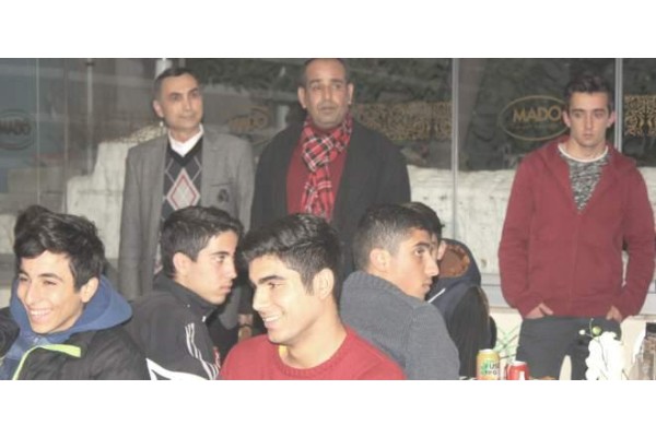 Aliağalı genç futbolcular motivasyon için bir arada