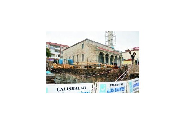 Merkez Camii’nin görkemi ortaya çıktı