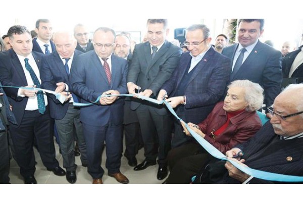 YILMAZ, SAĞLIK MERKEZİ AÇILIŞINA KATILDI