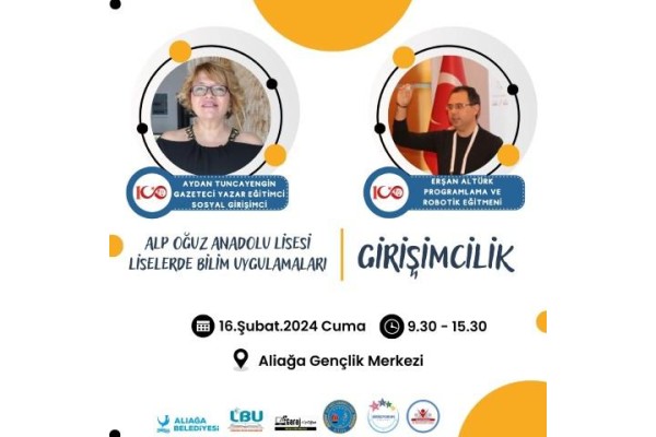 Alp Oğuz, Girişimcilik Atölyesi’ne katılacak