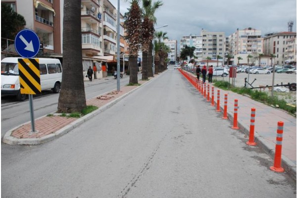 KALDIRIM İŞGALİNE DUBALI ÇÖZÜM