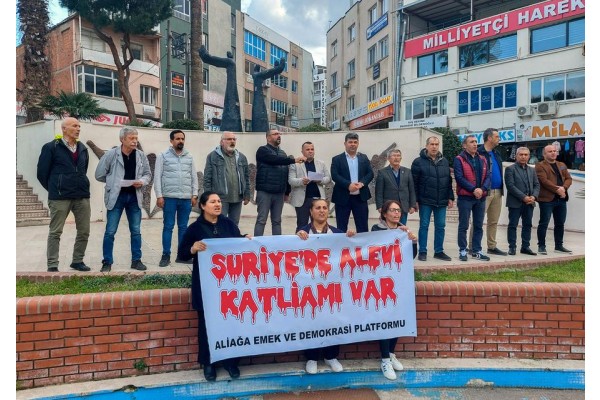 Alevilerden Suriye’deki saldırılara tepki!