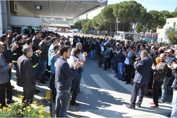 İŞÇİ EYLEMİ SONA ERDİ