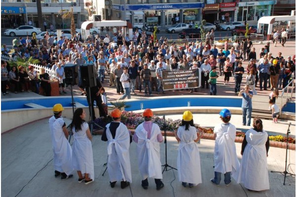 ALİAĞA'DA SOMA'YI ANMA PROGRAMI