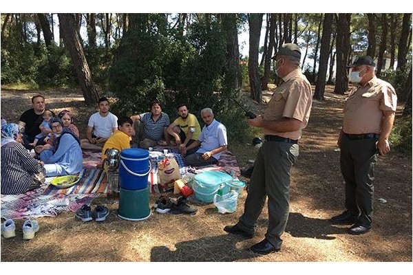 ORMANLIK ALANLARA GİRİŞ YASAK