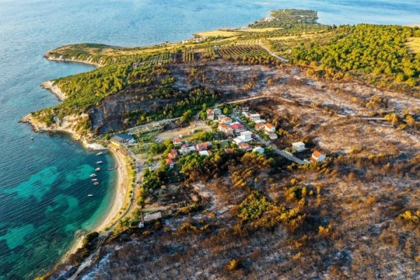 Yangının bilançosu: 150 hektarlık alan yandı