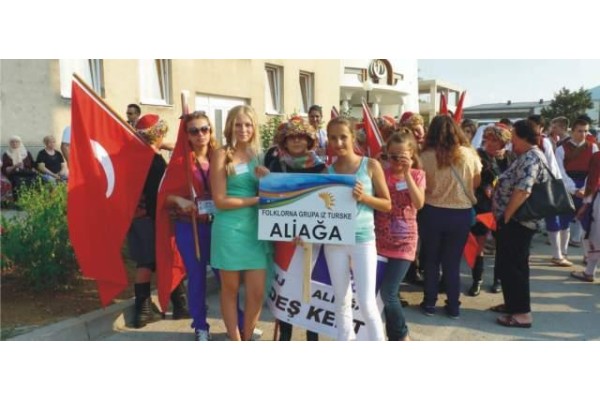 ALİAĞA’DAN KARDEŞ KENT KAKANJ’A ZİYARET