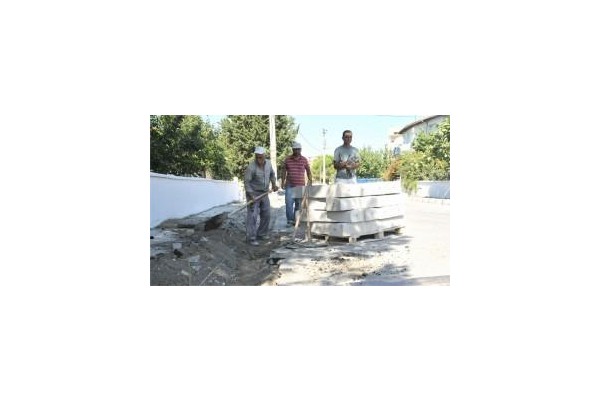 Belediyeden altyapı hizmeti