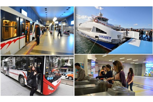 CUMHURİYET BAYRAMI'NDA TOPLU ULAŞIM 1 KURUŞ