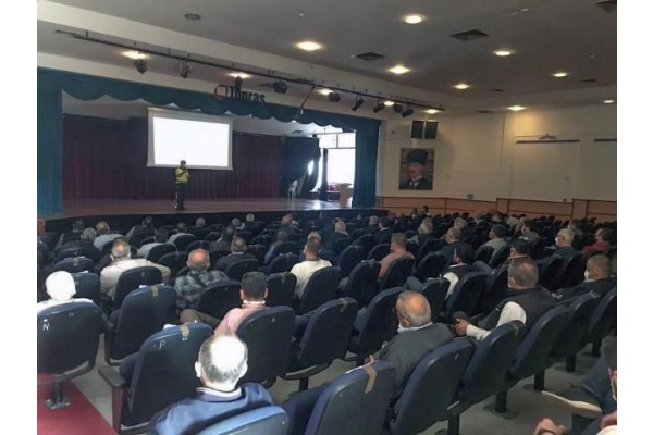 SERVİS SÜRÜCÜLERİ BİLGİLENDİRİLDİ