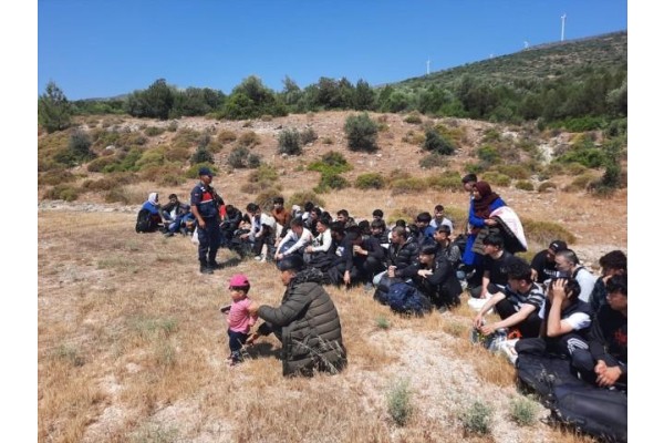 475 düzensiz göçmen yakalandı