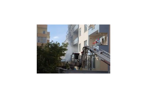 Yangın korku yarattı