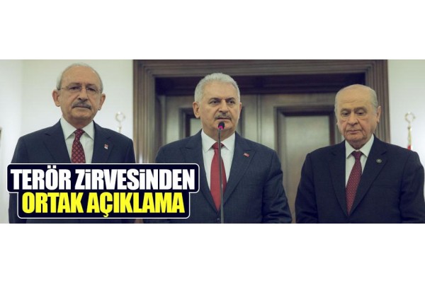 TERÖRLE MÜCADELEDE KARARLILIK MESAJI