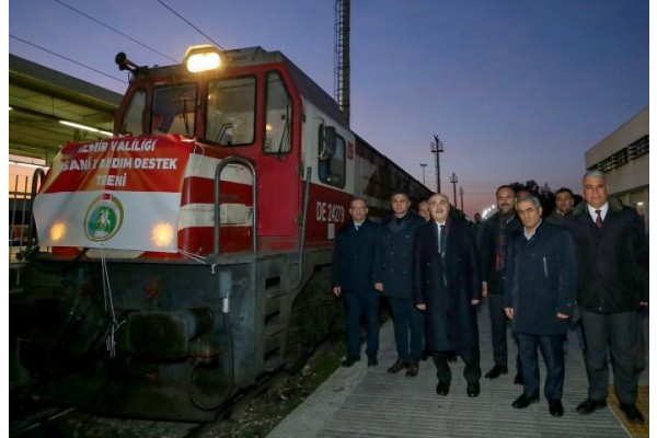 18 vagon dolusu insani yardım gönderildi