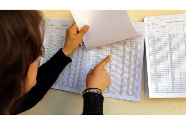 SEÇMEN LİSTELERİ ASKIDA