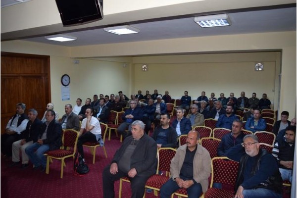 SÜRÜCÜLERE TRAFİK GÜVENLİK EĞİTİMİ VERİLDİ