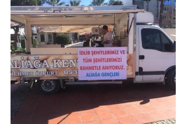 ALİAĞALI GENÇLERDEN ŞEHİTLERİMİZ İÇİN LOKMA HAYRI