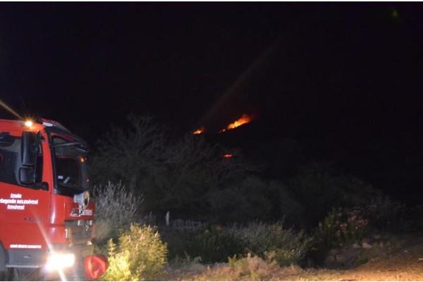 YANGIN MEVSİMİ AÇILDI