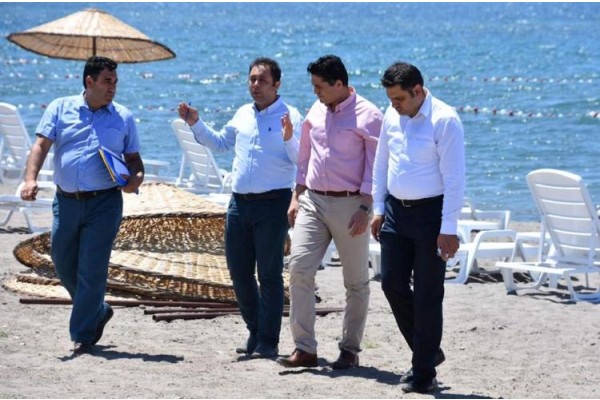 AĞAPARK'TA MAVİ BAYRAK DENETİMİ