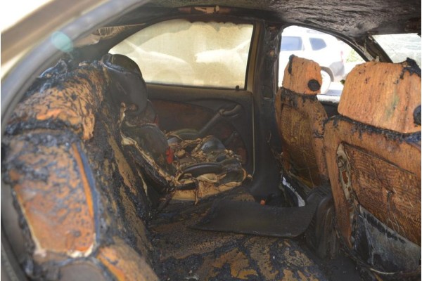 SEYİR HALİNDEKİ ARAÇ ALEV ALDI