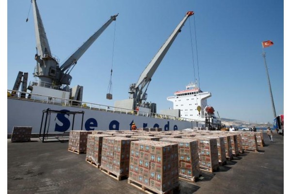 GIDA YÜKLÜ İKİNCİ GEMİ KATAR'A BAYRAM ÖNCESİ ULAŞACAK