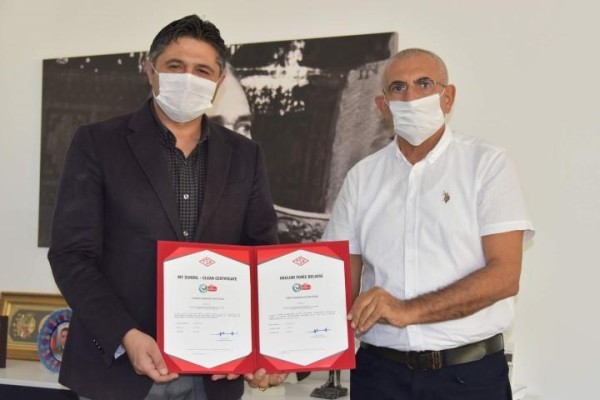 ACAR’DAN “OKULUM TEMİZ” BELGESİ TEBRİĞİ