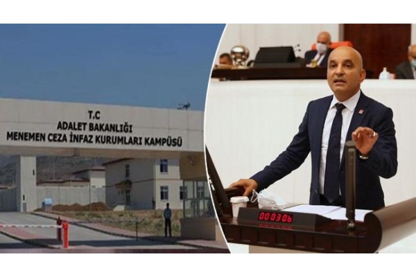 MENEMEN CEZAEVİ MECLİS GÜNDEMİNDE