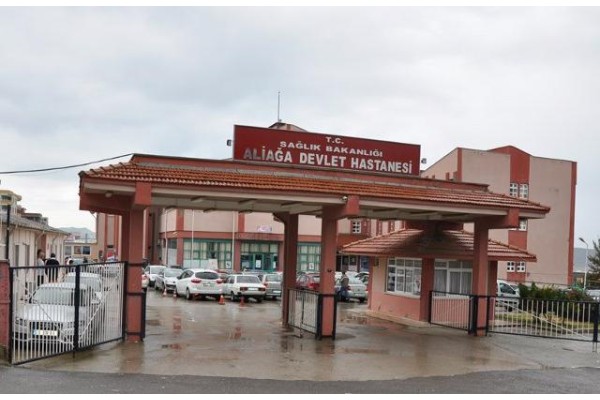 ALİAĞA DEVLET HASTANESİ'NE KIRMIZI BAYRAK
