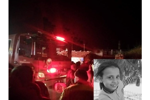 ALEVLERİN ARASINDA KALAN KÜÇÜK KIZ HAYATINI KAYBETTİ