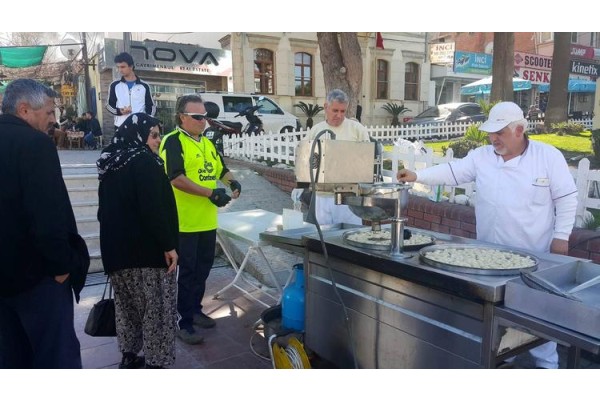 ERGÜN KAYADEĞİRMENİ İÇİN LOKMA DÖKÜLDÜ