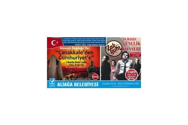 ALİAĞA COŞKULU 19 MAYIS’A HAZIRLANIYOR