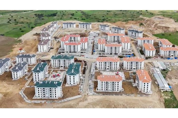 614 konutun anahtar teslimi yapılacak