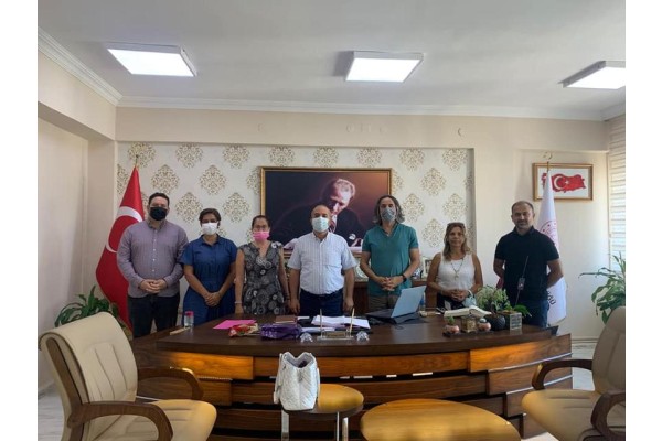 MİLLET İTTİFAKI’NDAN AKYÜZ’E ZİYARET