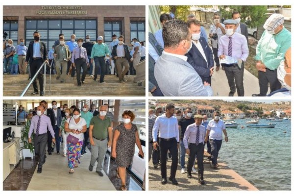 PROJELERİ İNCELEDİ, YENİ PROJELERİN MÜJDESİNİ VERDİ