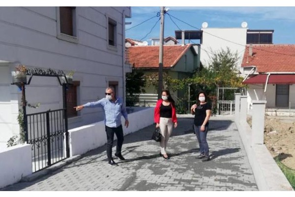 ÇALIŞMALARI YERİNDE İNCELEDİLER