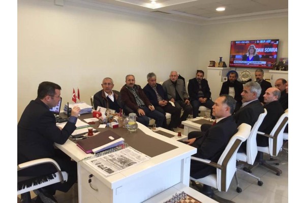 ERZURUMLULAR’DAN EMNİYET’E TAZİYE ZİYARETİ