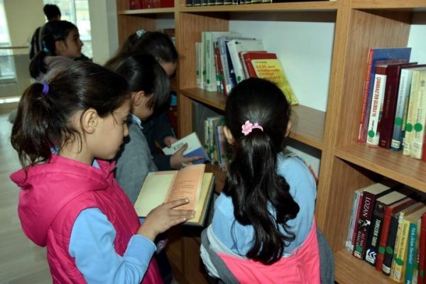 KÜTÜPHANENİN ZİYARETÇİ SAYISI ARTTI