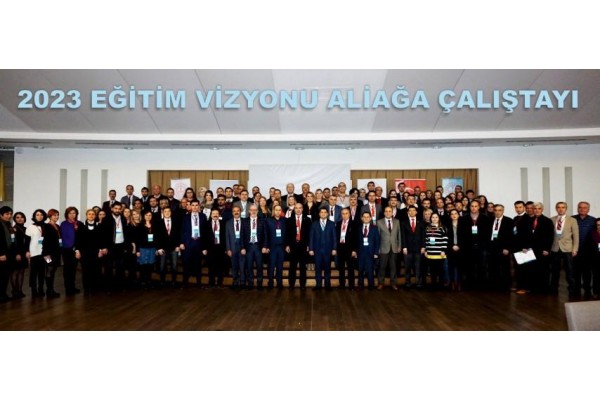 2023 EĞİTİM VİZYONU ALİAĞA ÇALIŞTAYI TAMAMLANDI