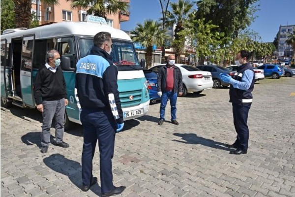 TOPLU TAŞIMA ARAÇLARI DENETLENDİ