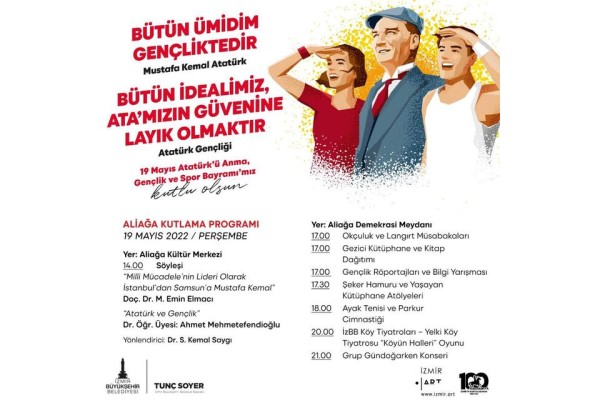Büyükşehirden 19 Mayıs Programı