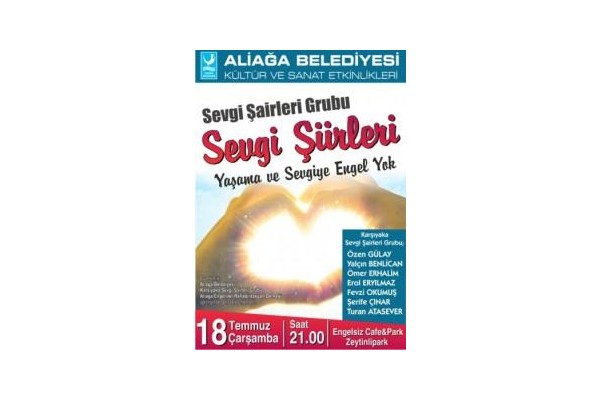 SEVGİ ŞİİRLERİ ALİAĞA’DA YANKILANACAK