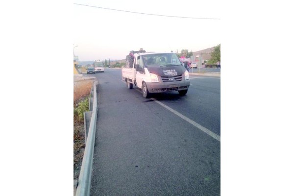 HACI ÖMERLİ’DE TRAFİK KAZASI: 1YARALI