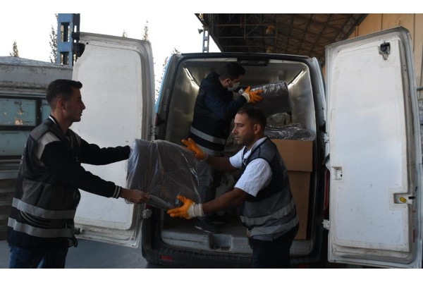 Kış destek paketleri dağıtılıyor