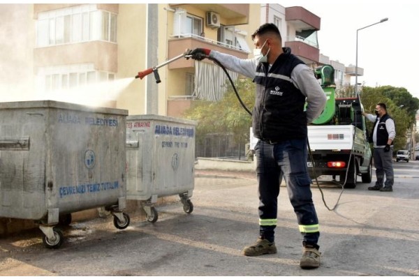 İLAÇLAMA ÇALIŞMALARI KIŞ AYLARINDA DA SÜRÜYOR