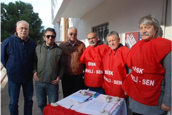 ‘TAŞERONA HAYIR’ KAMPANYASINA YOĞUN İLGİ