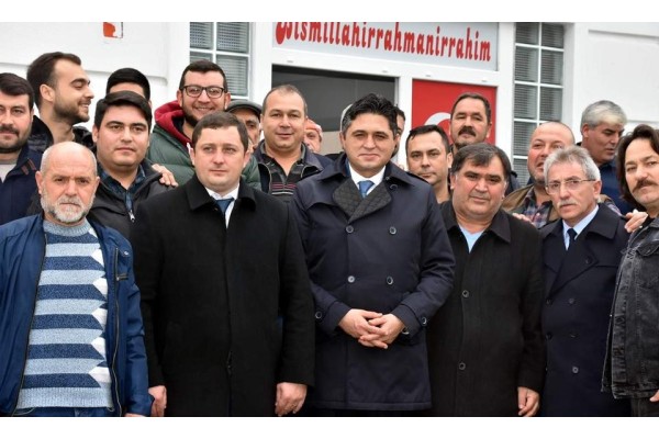 ŞOFÖR ESNAFIYLA BULUŞTU