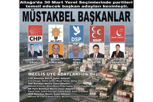 İŞTE ADAYLARIMIZ