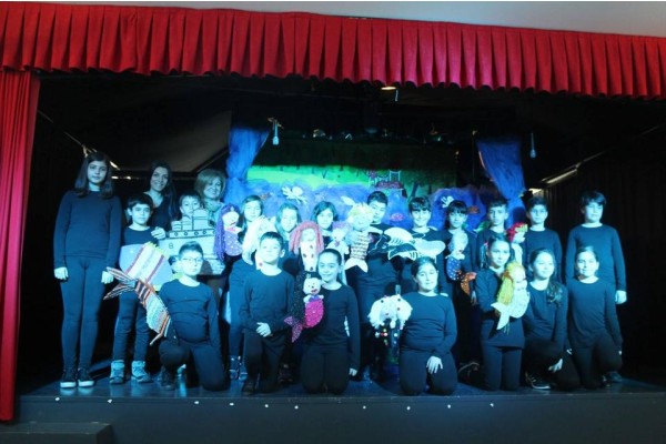 TED KOLEJİ ÖĞRENCİLERİNDEN KUKLA GÖSTERİSİ